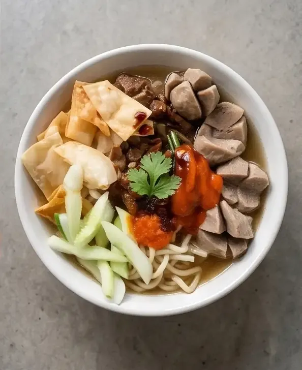 Mie Ayam Bakso Spesial Khas Giras – Asli bikin Kenyang! - 4